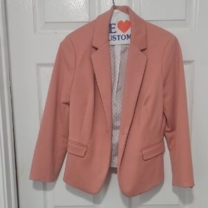 Jules & Leopold Women's Blazer in Peach